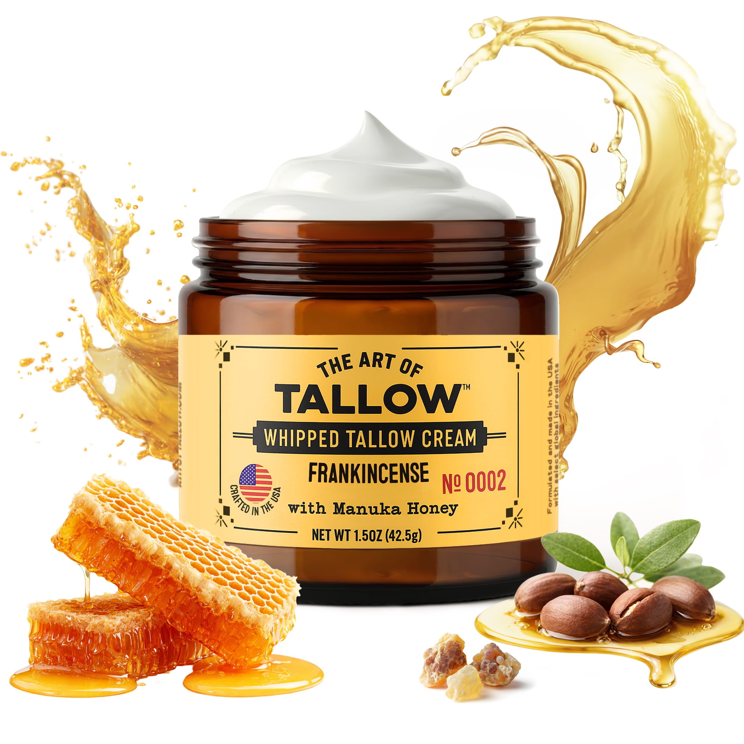 Frankincense Whipped Tallow Moisturizer by The Art of Tallow — additional view